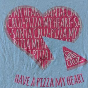 Pizza My Heart Santa Cruz T-shirt